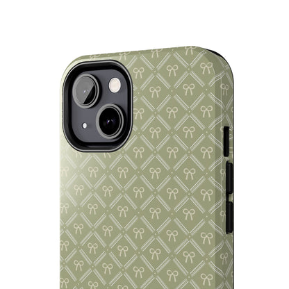 Green Bows IPhone Case