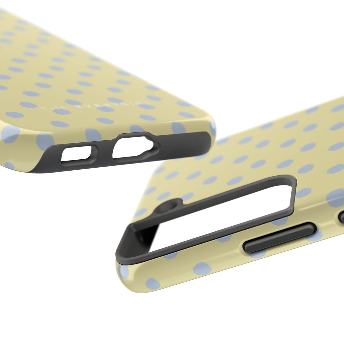 Yellow & Blue Polka Dots Phone Case