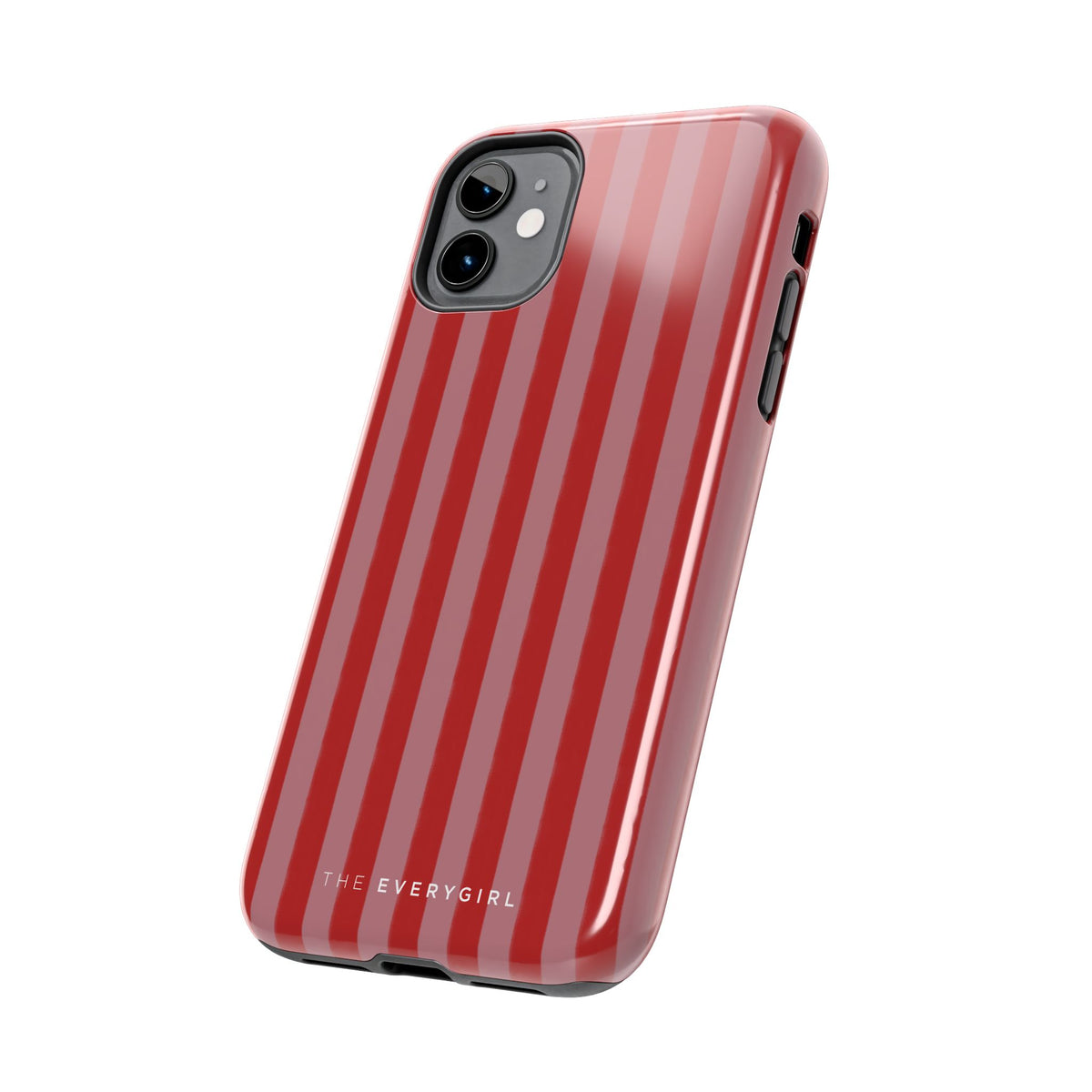 Red & Pink Stripes IPhone Case