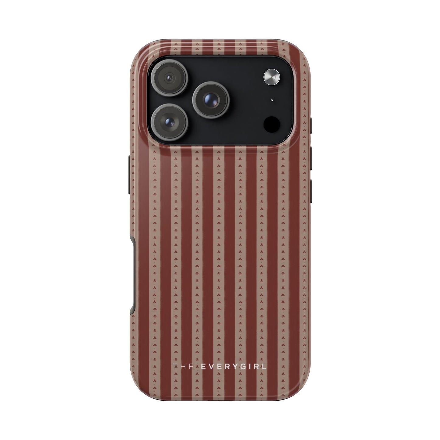 Muted Red Stripe IPhone Case
