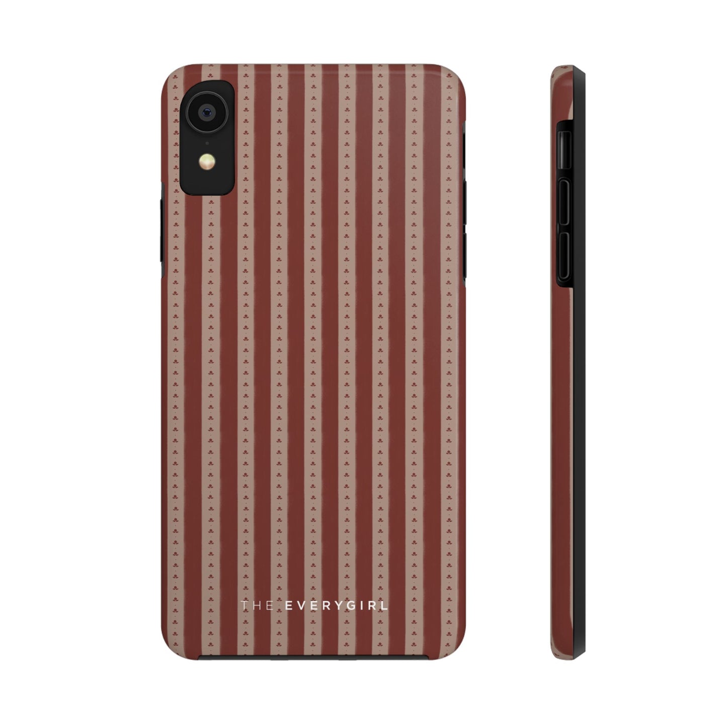 Muted Red Stripe IPhone Case
