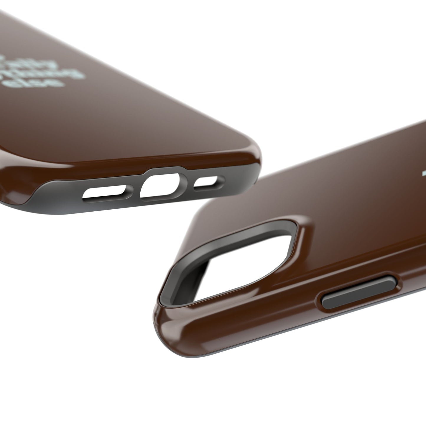 Do Literally Anything Else Brown & Blue Phone Case