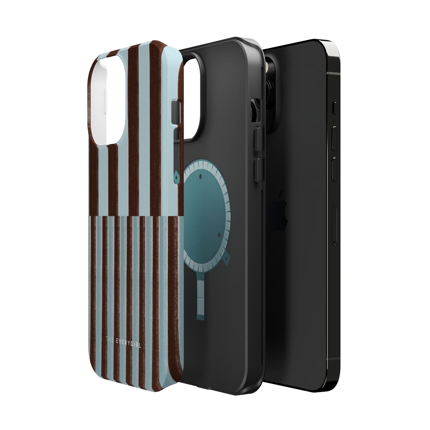 Blue & Brown Contrast Phone Case
