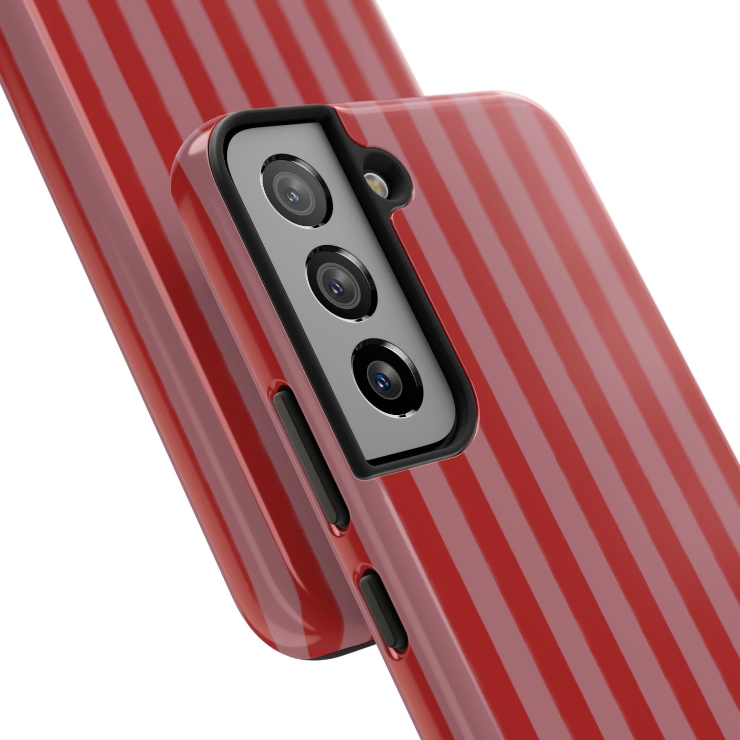 Red & Pink Stripes IPhone Case