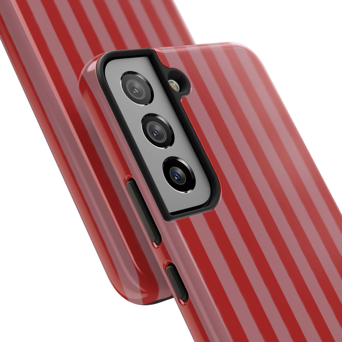 Red & Pink Stripes IPhone Case