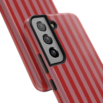 Red & Pink Stripes IPhone Case