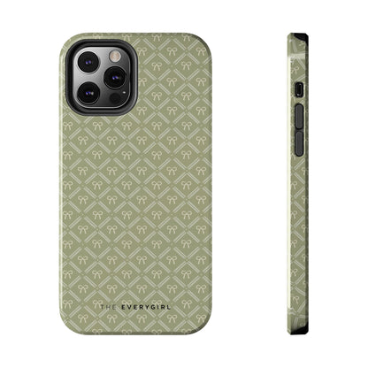 Green Bows IPhone Case