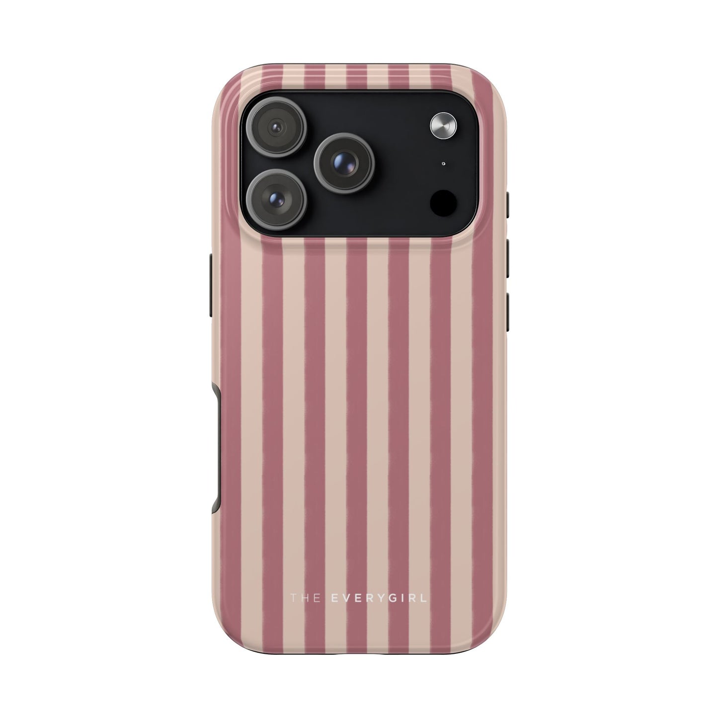 Tone on Tone Pink Stripes IPhone Case