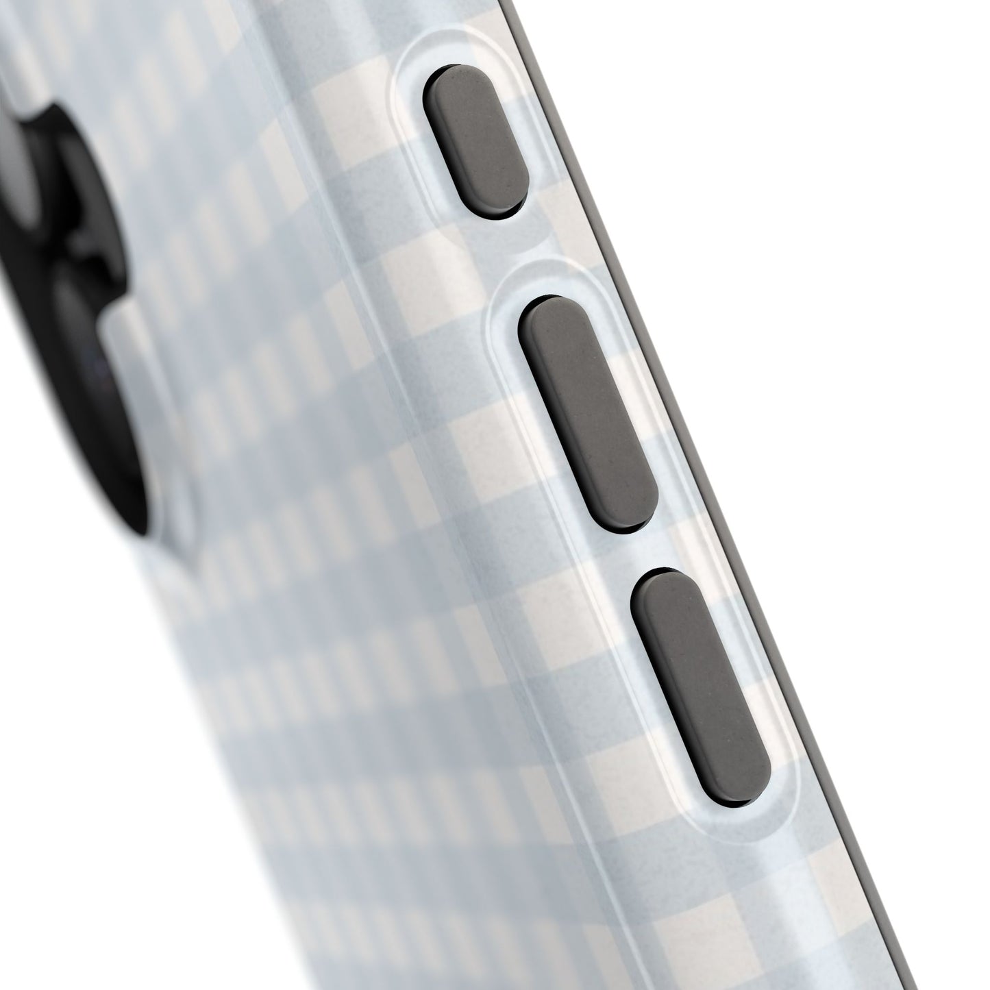 Nancy Meyers Inspired Blue Gingham Phone Case