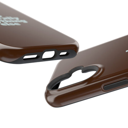 Do Literally Anything Else Brown & Blue Phone Case