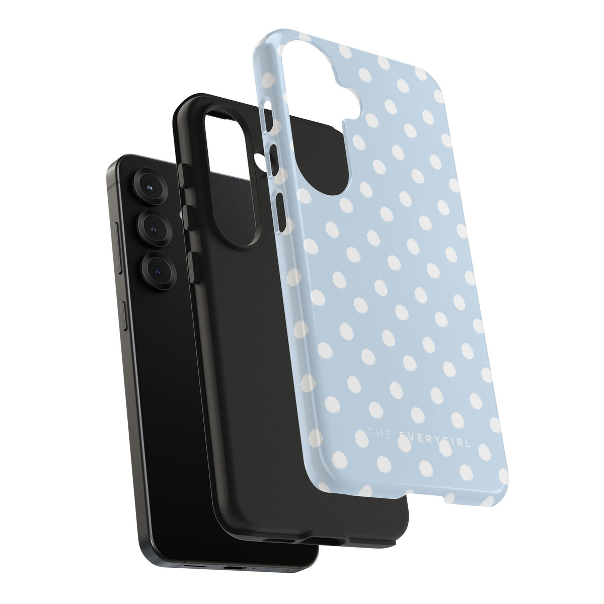 Blue & White Polka Dots Phone Case