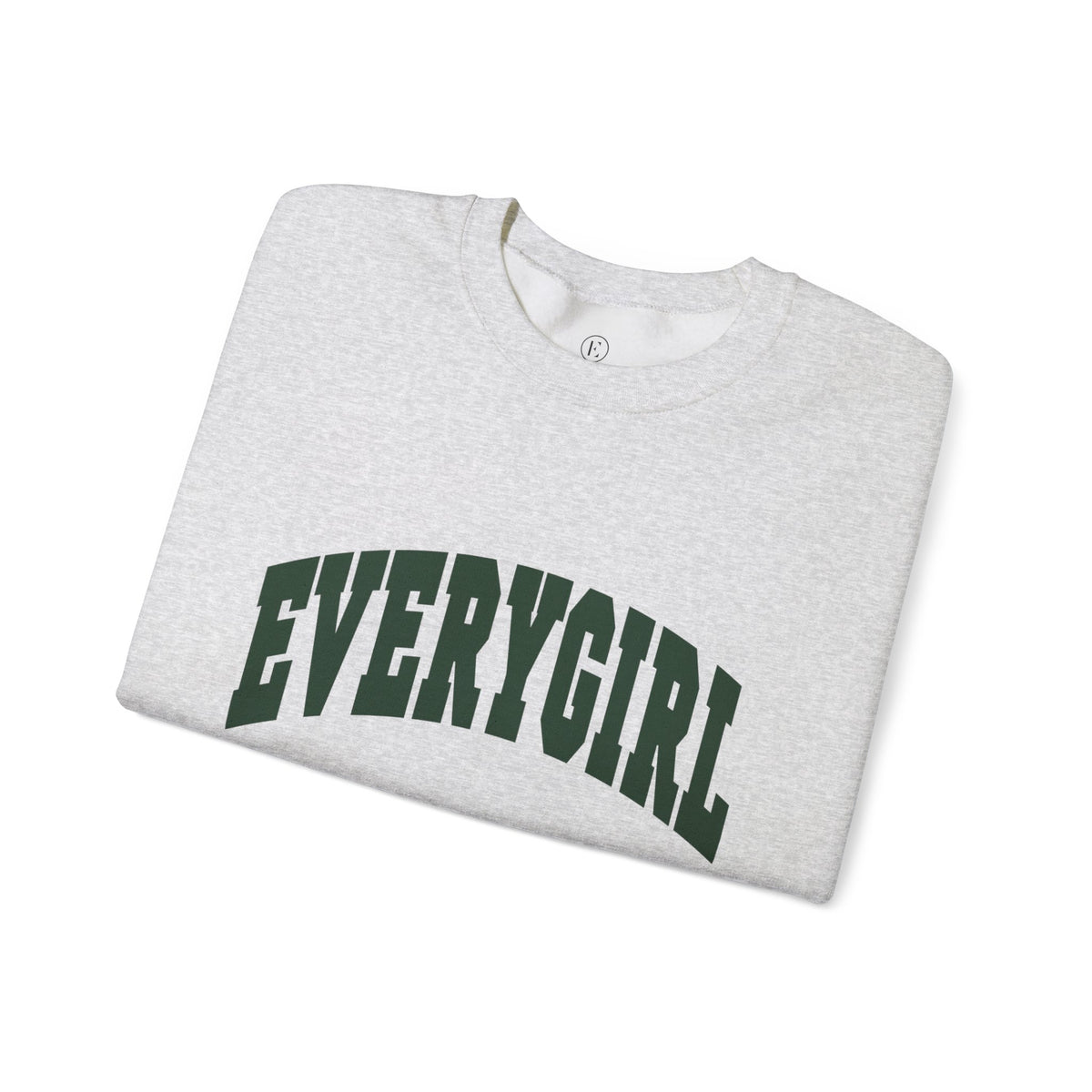 Grey Classic Everygirl Crewneck