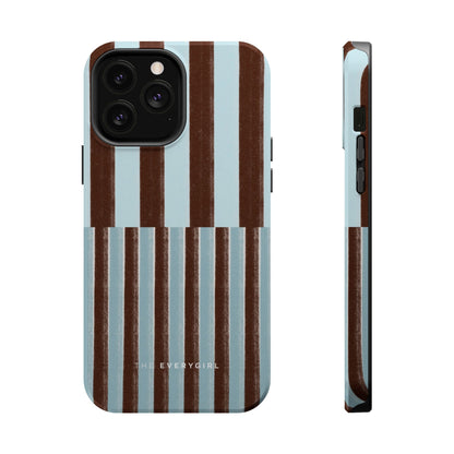 Blue & Brown Contrast Phone Case