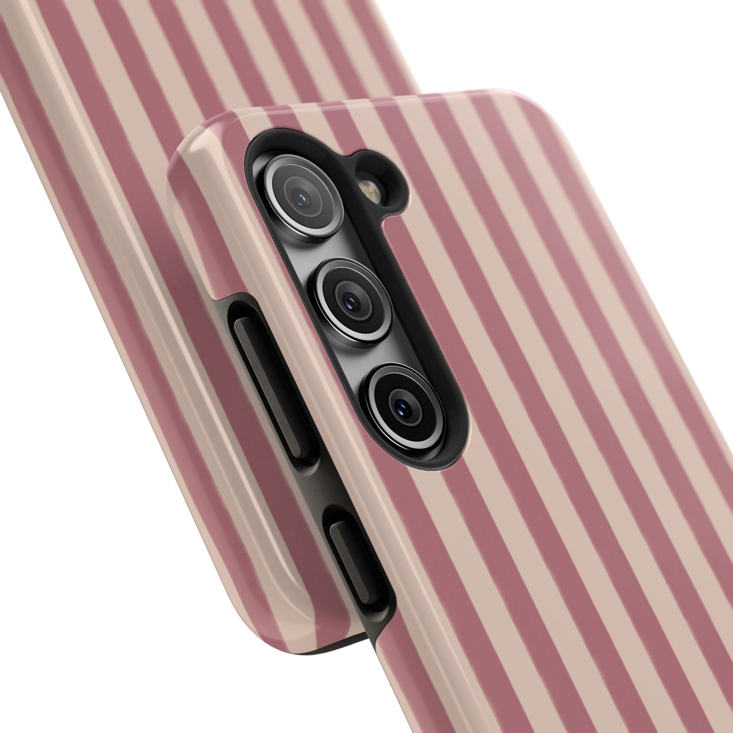Tone on Tone Pink Stripes IPhone Case