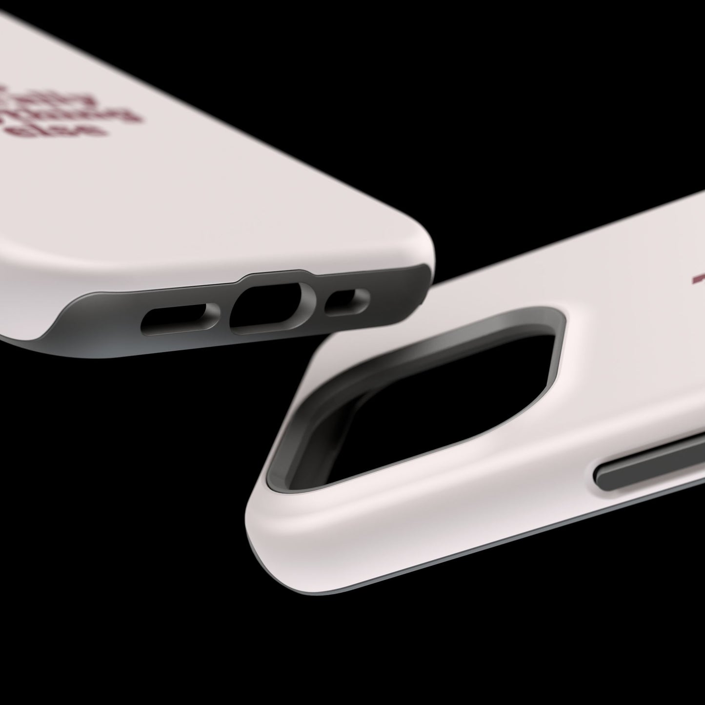Do Literally Anything Else Burgundy Phone Case