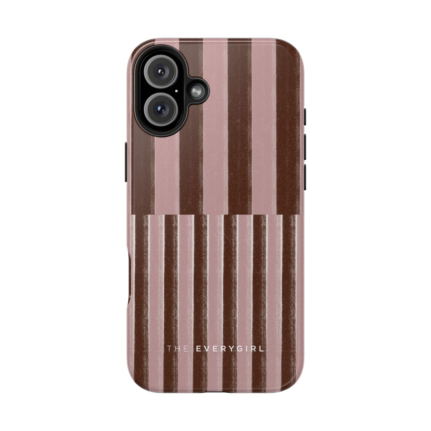 February Pink and Brown Phone Case
