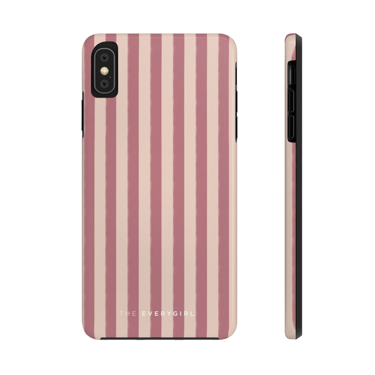 Tone on Tone Pink Stripes IPhone Case