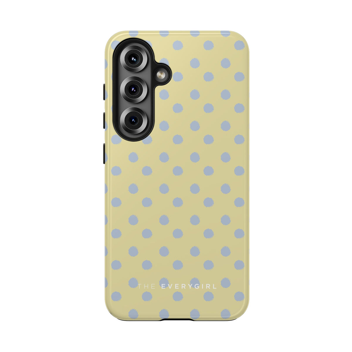 Yellow & Blue Polka Dots Phone Case