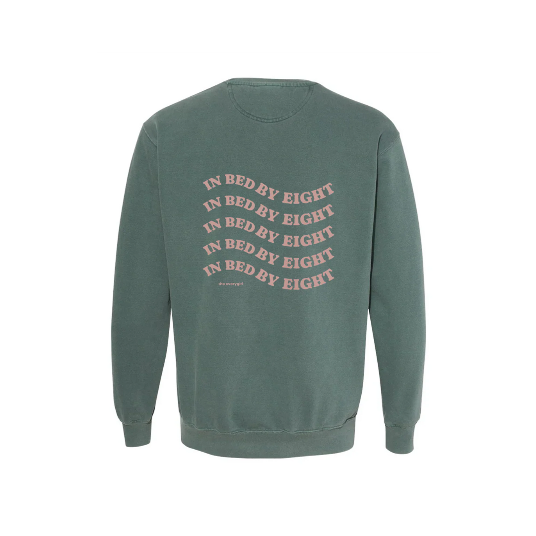 In Bed By 8 Crewneck