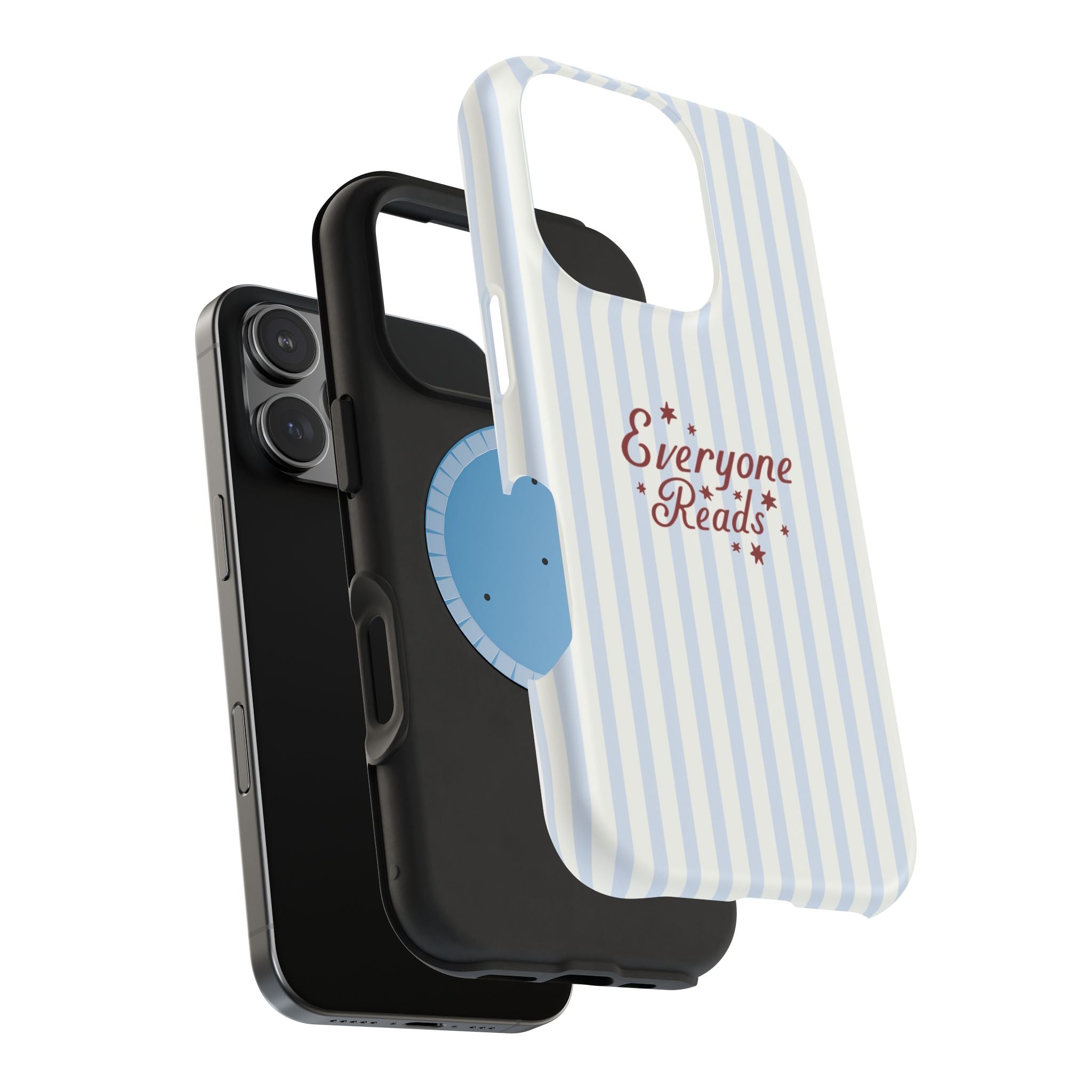 Everyone Reads Phone Case Pale Blue