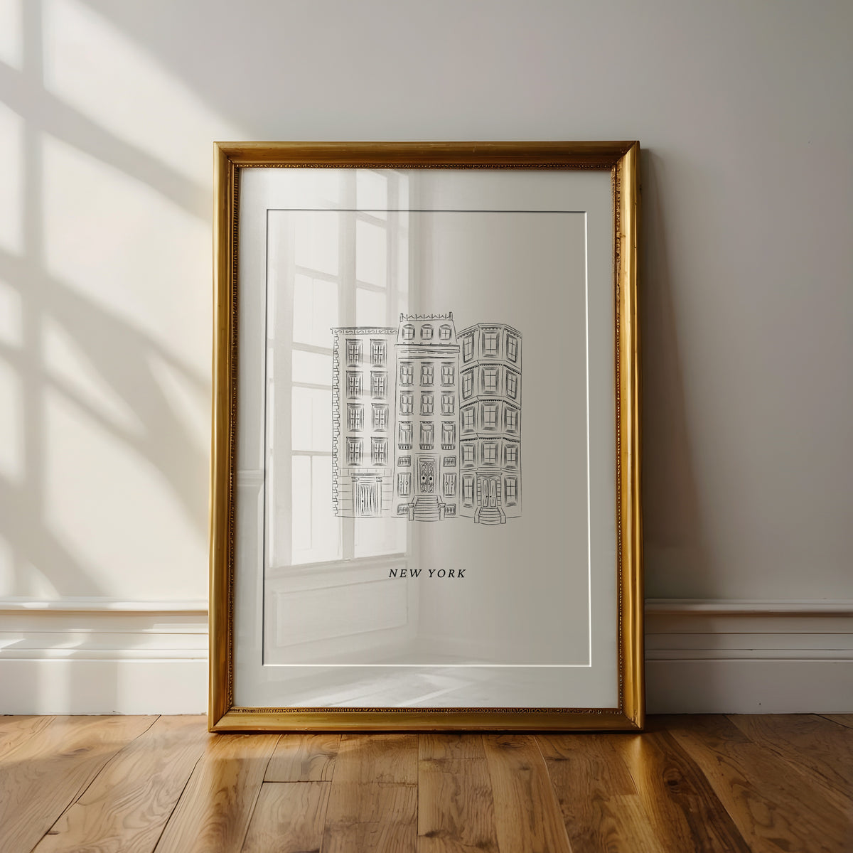 Upper East Side NYC Print