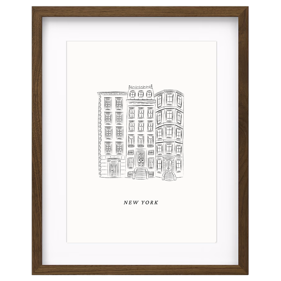 Upper East Side NYC Print