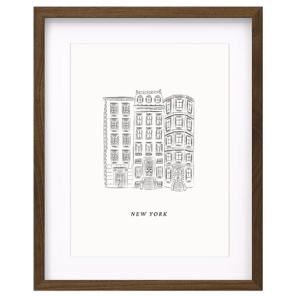 Upper East Side NYC Print