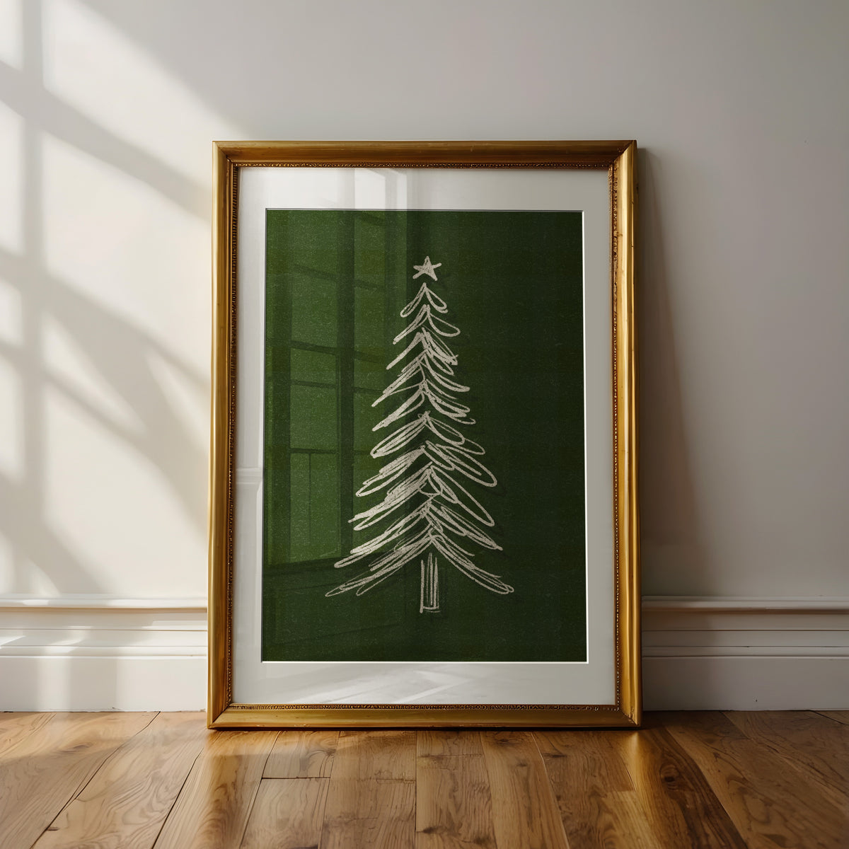 Tree Sketch Wall Art Print