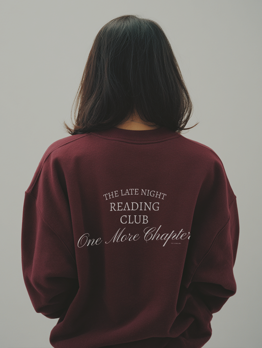 Late Night Reading Club Crewneck