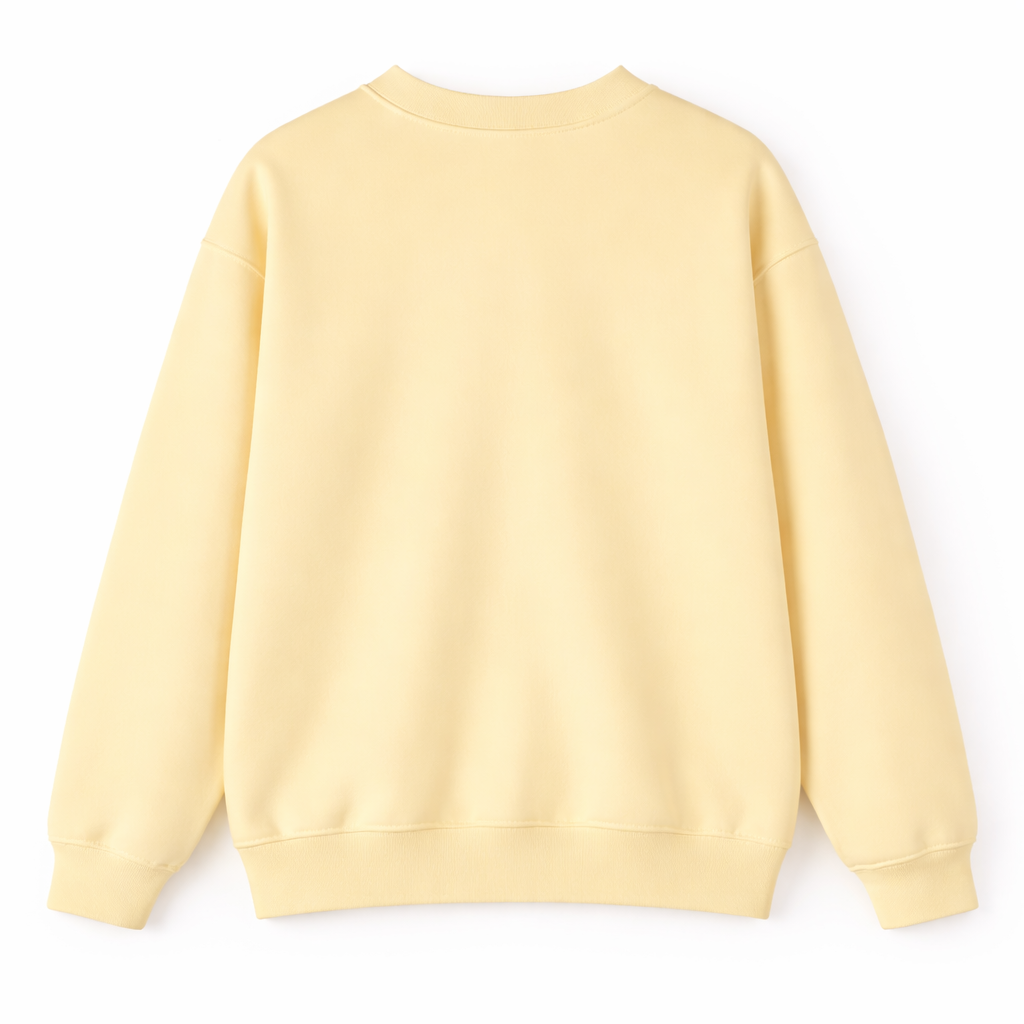 Everygirl Spring Yellow Lightweight Sweatshirt