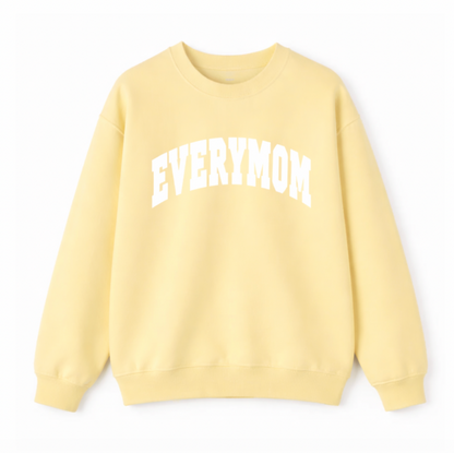 Everymom Spring Yellow Lightweight Sweatshirt Regular