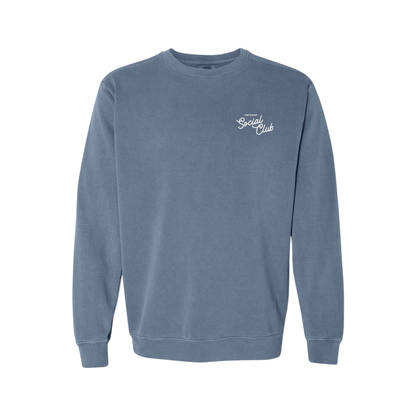 Blue Sip & Float Camp Sweatshirt