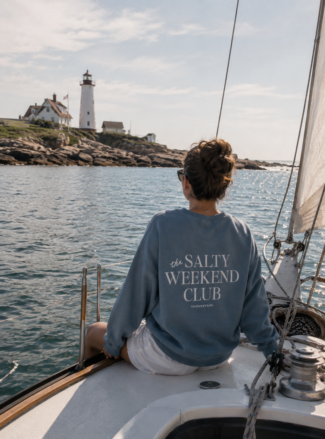 East Coast – The Salty Weekend Club Crewneck