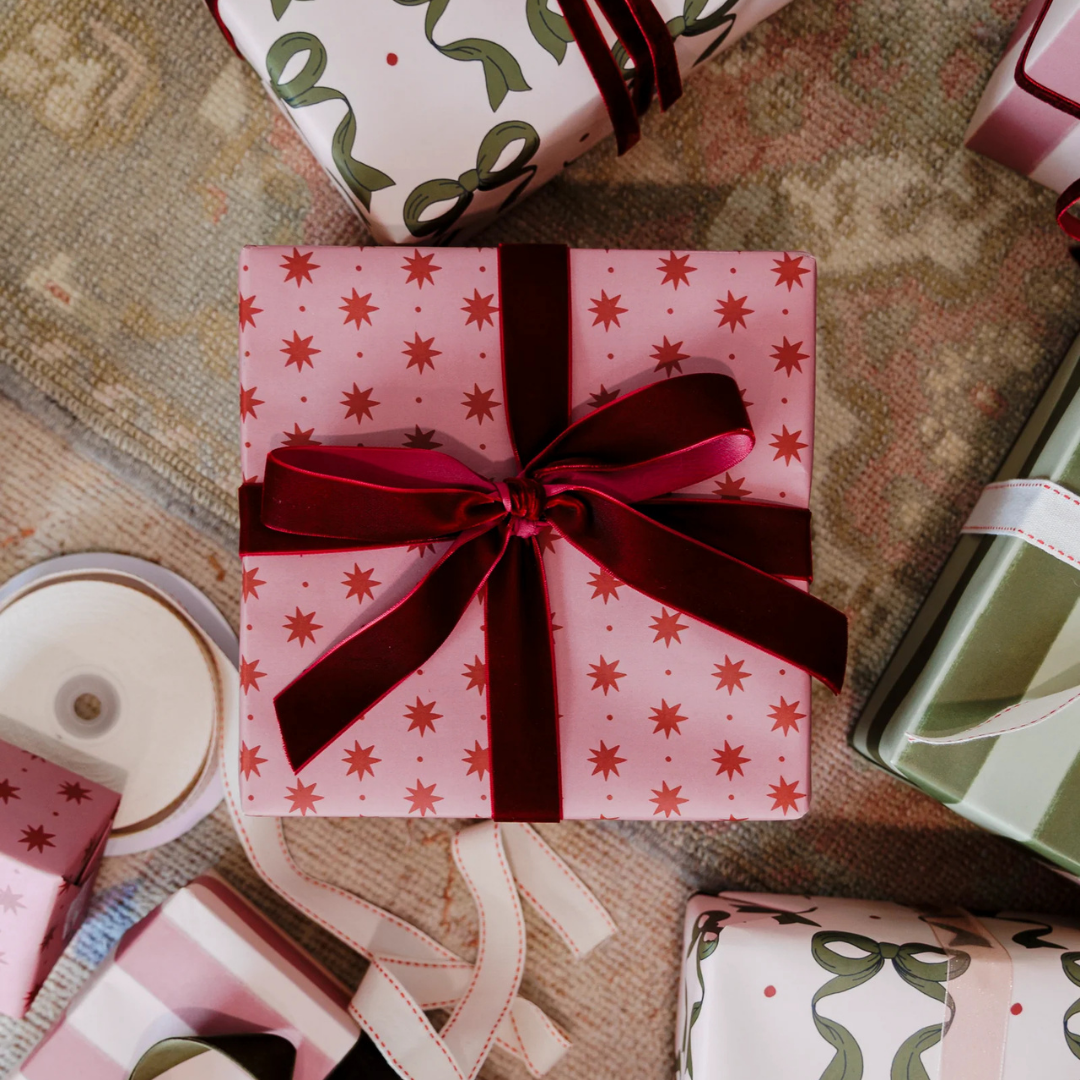 Starburst Gift Wrapping Paper