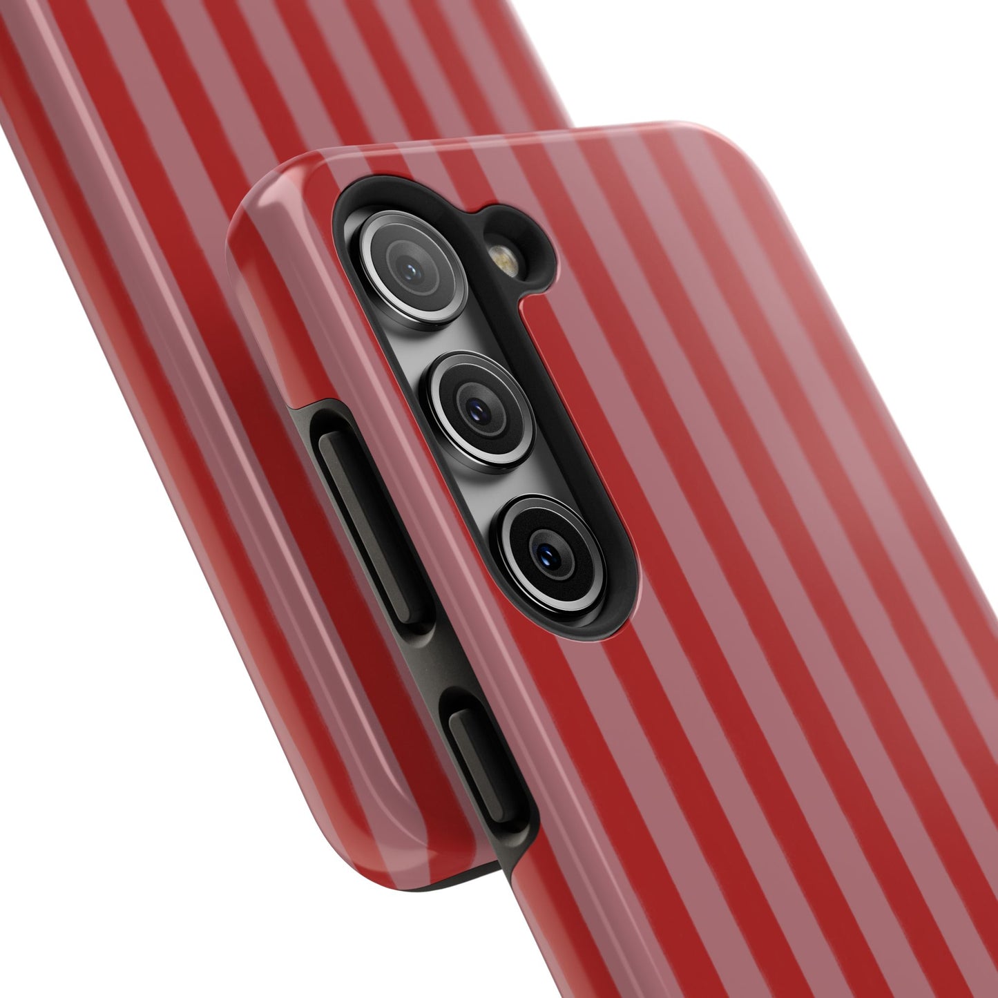 Red & Pink Stripes IPhone Case