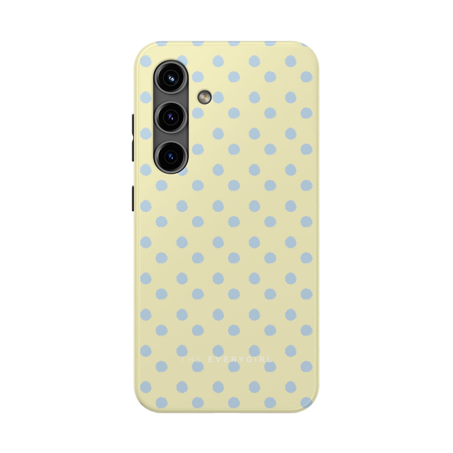 Third Coast – Yellow & Blue Polka Dots Phone Case