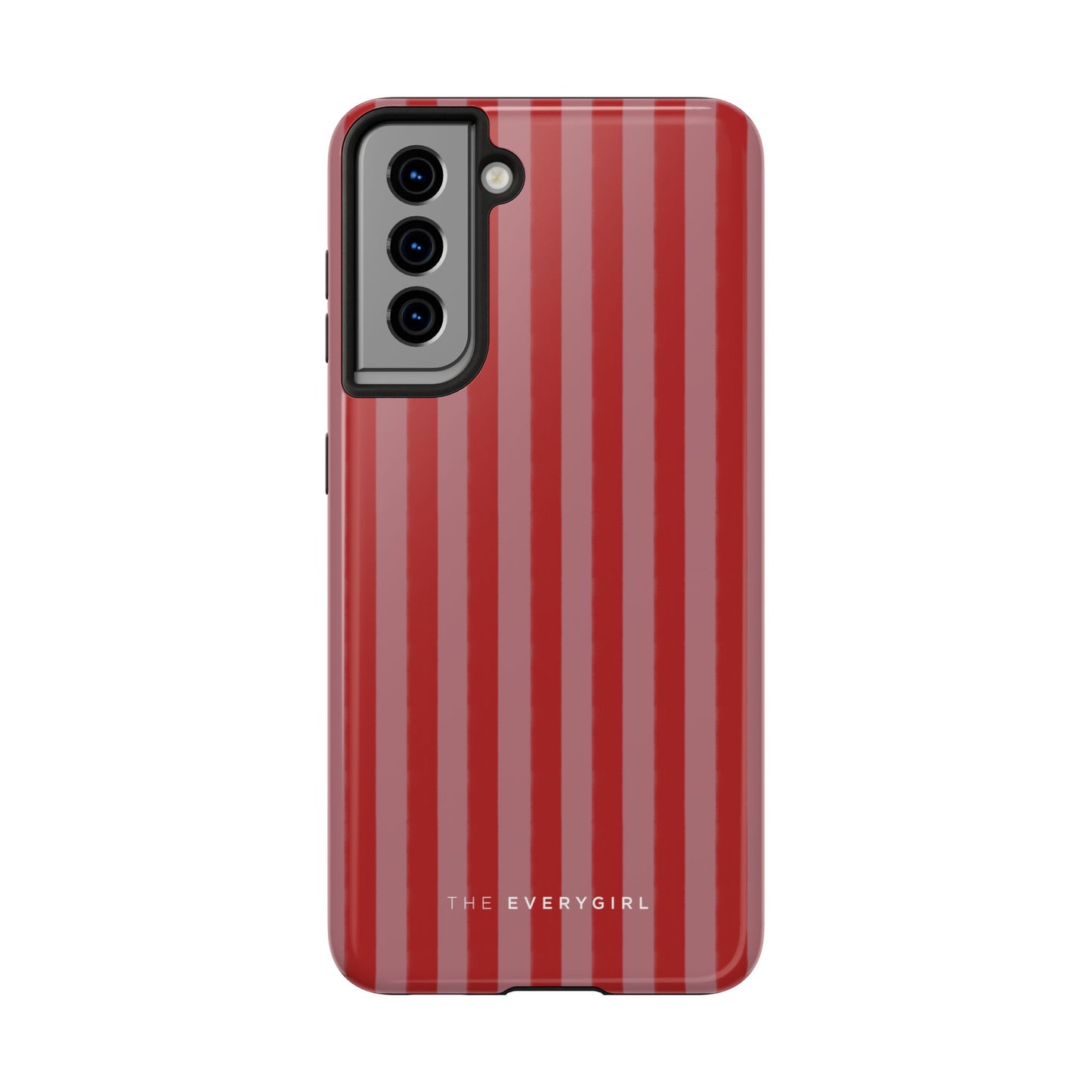 Red & Pink Stripes IPhone Case