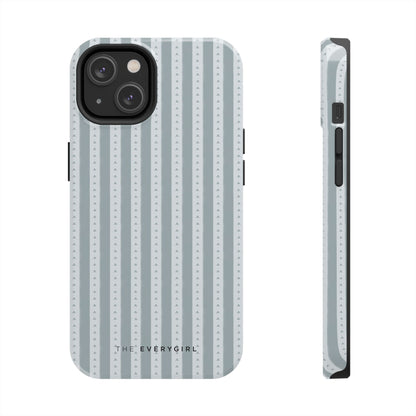 Muted Blue Stripe IPhone Case