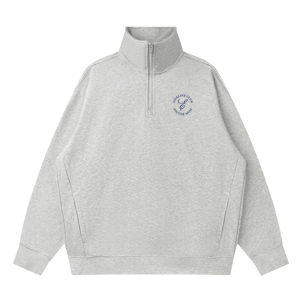 Soccer Mom Half Zip Sweatshirt
