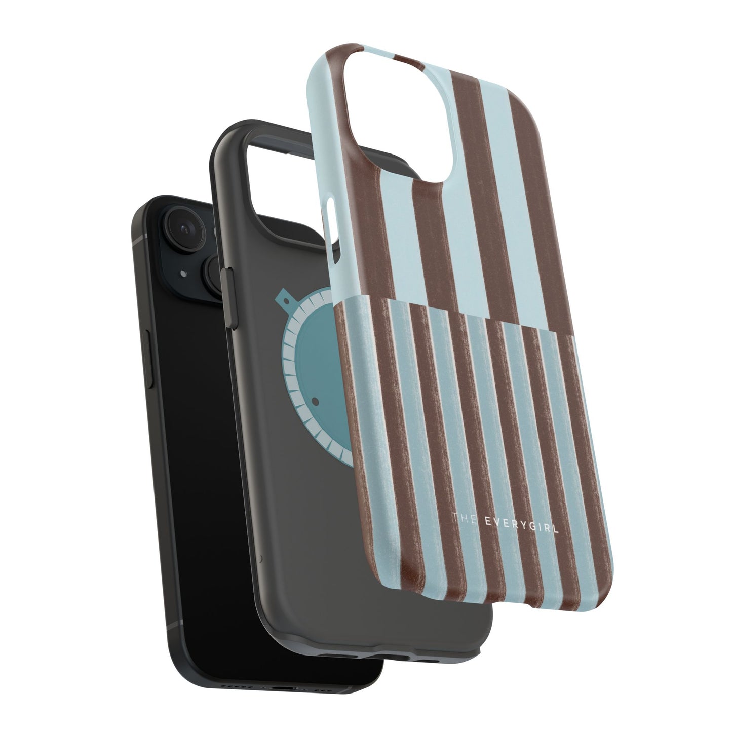 Blue & Brown Contrast Phone Case