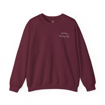 Late Night Reading Club Crewneck