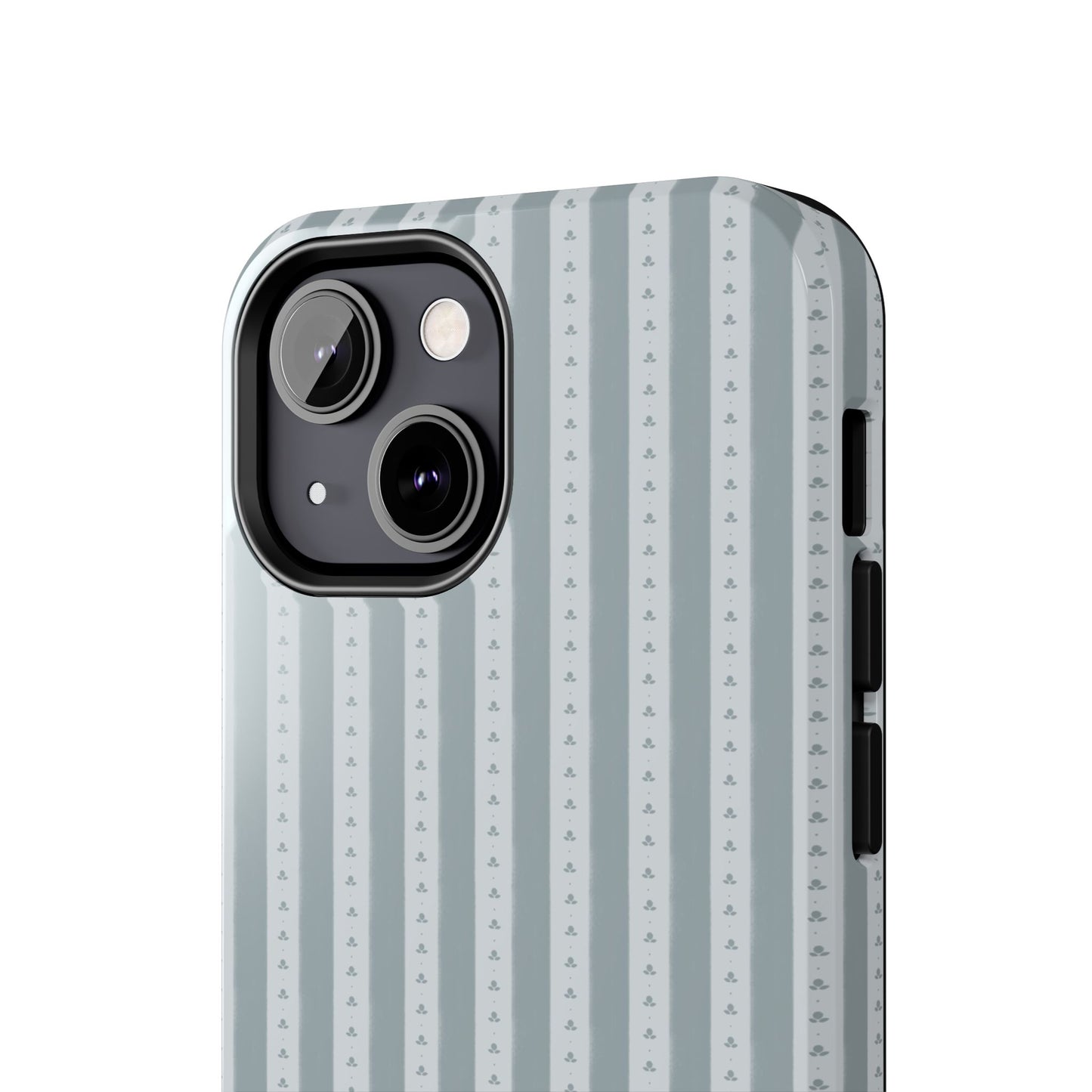 Muted Blue Stripe IPhone Case