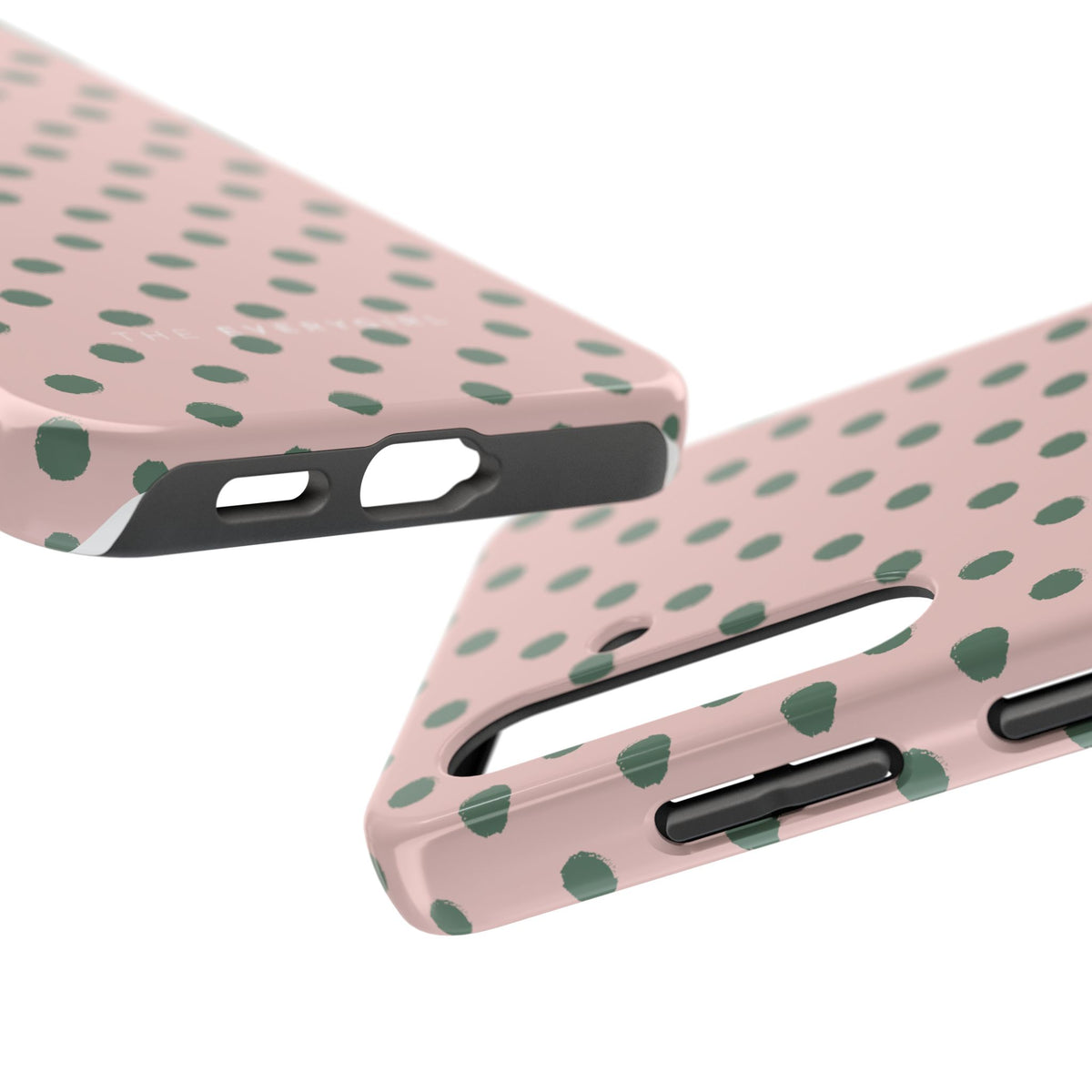 Pink & Green Polka Dots Phone Case