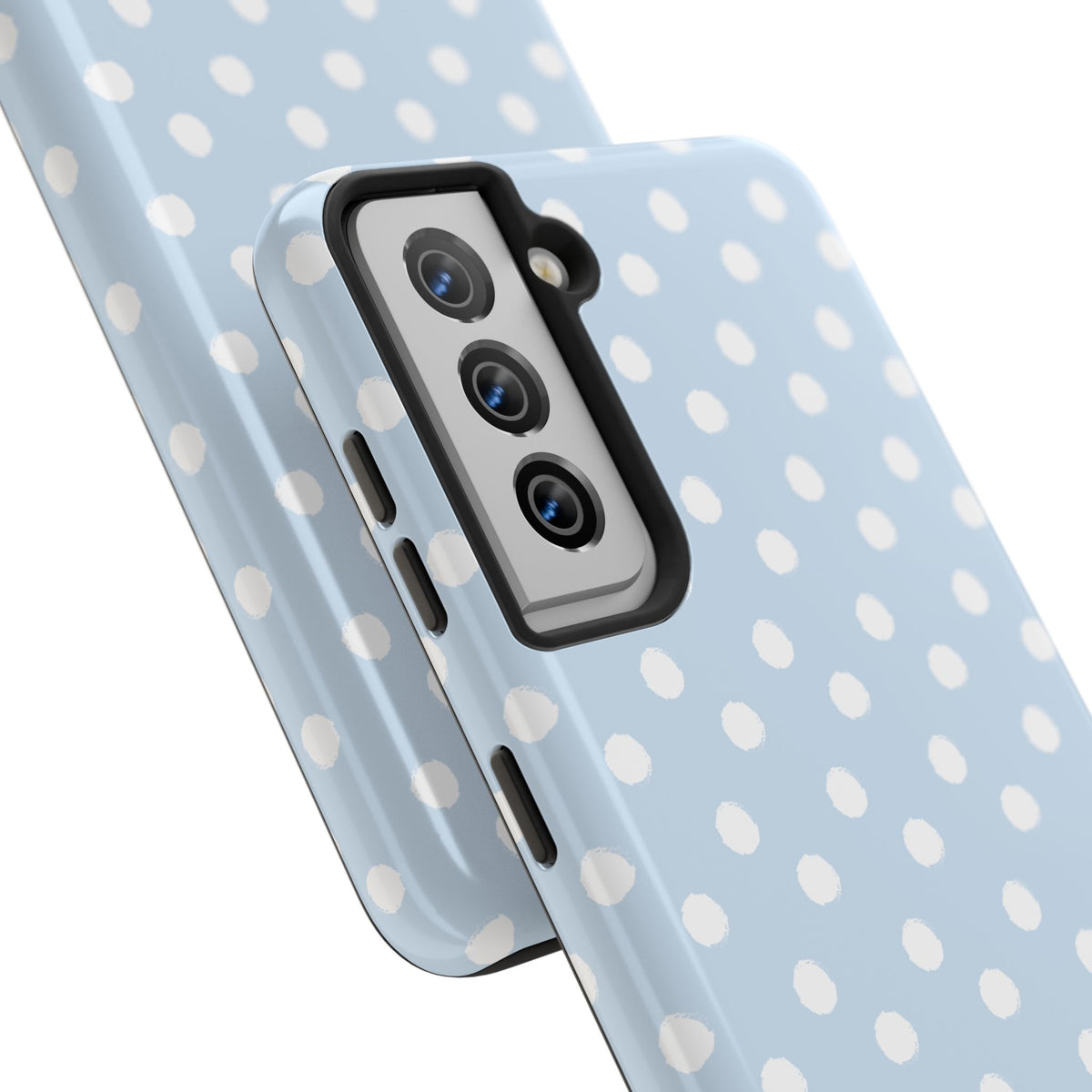Blue & White Polka Dots Phone Case