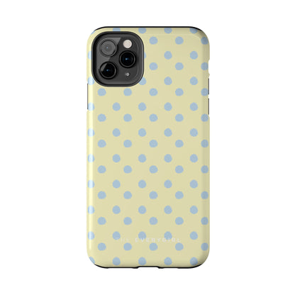 Third Coast – Yellow & Blue Polka Dots Phone Case