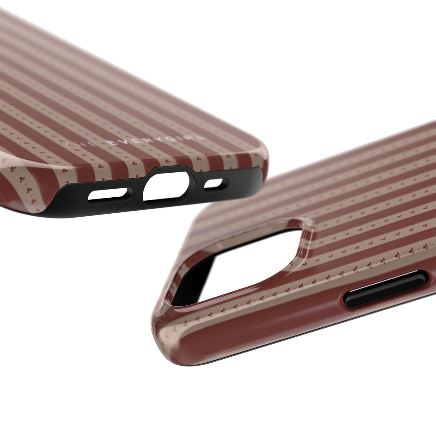Muted Red Stripe IPhone Case