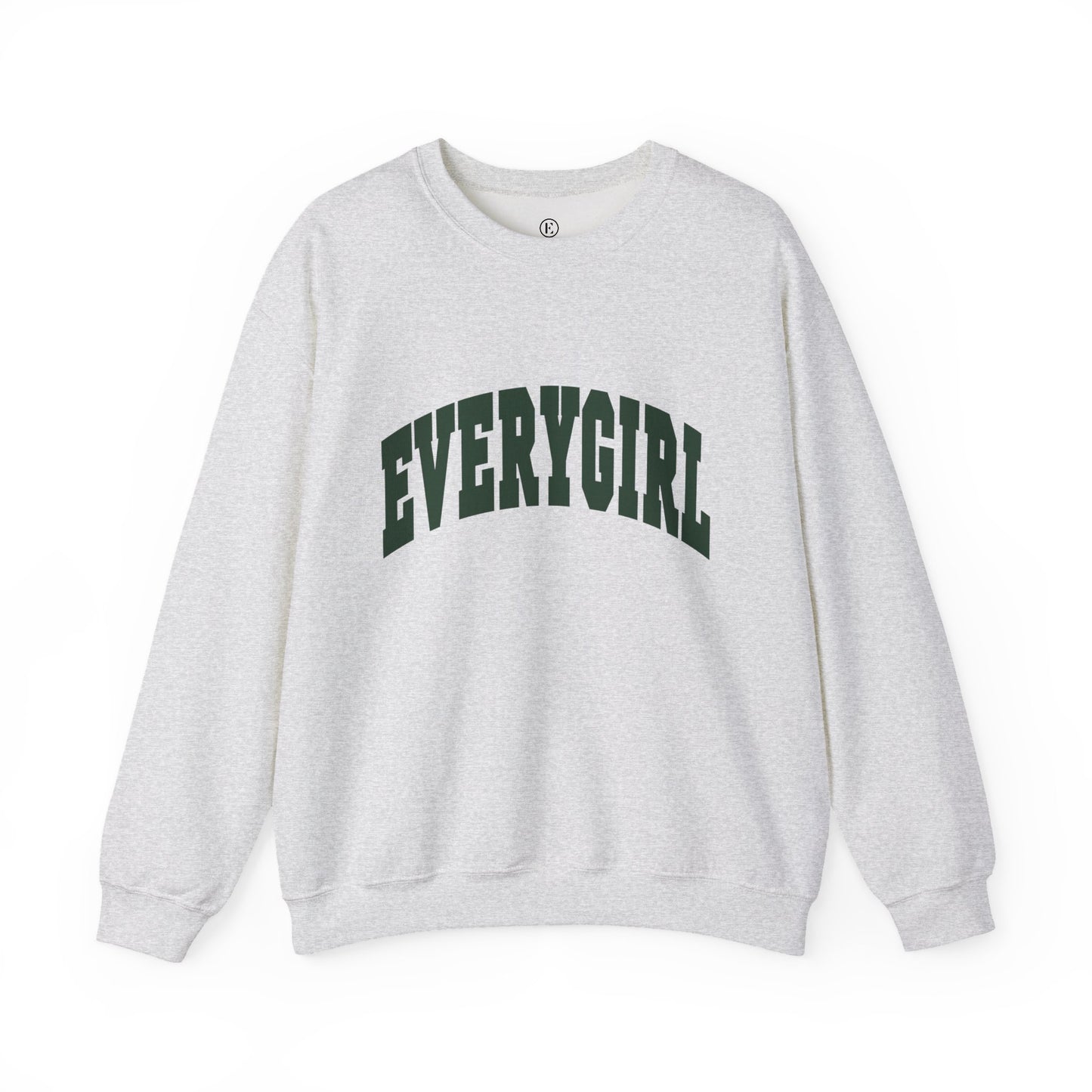 Grey Classic Everygirl Crewneck