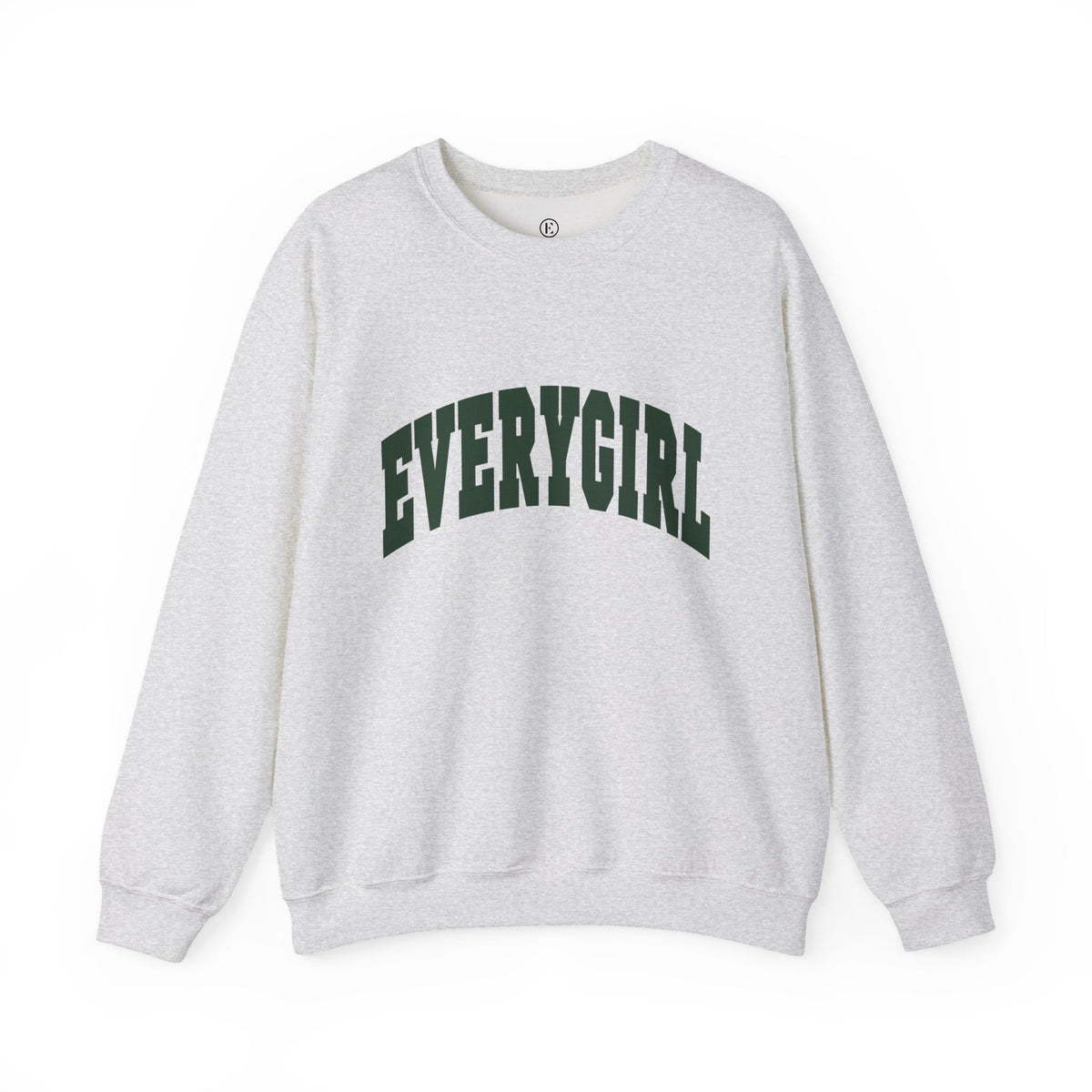 Grey Classic Everygirl Crewneck