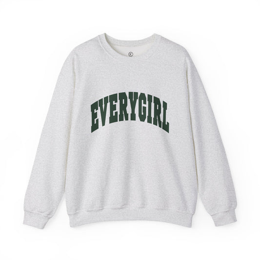 Grey Classic Everygirl Crewneck