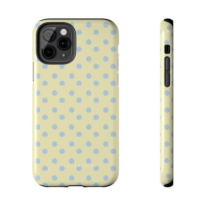 Third Coast – Yellow & Blue Polka Dots Phone Case